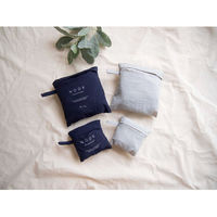 オカトー トラベルポーチ 収納 Lサイズ 幅40×奥行30×高さ12cm オーガナイザー NOOK ヌーク グレー 359092 1個（直送品）