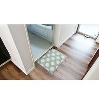 オカトー バスマット sofmore 45×60cm ブルー 373241 1個（直送品）