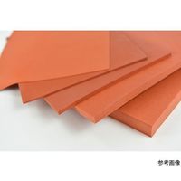 スリーハイ シリコンスポンジシート 15mm 500mm×500mm 両面テープ付き SSP15-500-500 1枚 64-3427-88（直送品）