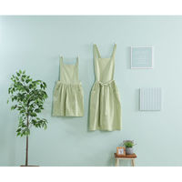 サーケル お手伝いドレスエプロン PISTACHIO 17647 1箱（6枚入） 不二貿易（直送品）