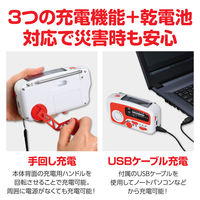 アーテック 手回し ソーラーラジオライト 52208 1個（直送品）