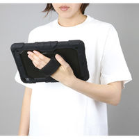 iPad 10.2インチ用 多機能ケース ショルダーベルト付き 91697 1個　アーテック