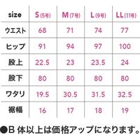 中国産業 2825C's CLUBドビーストレッチT/C レディースカーゴパンツアッシュ・グレーL 2825-818-L 1本（直送品）