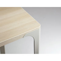 オカムラ パラベル デスク メラミン天板 幅1200×奥行600×高さ720mm ダーク×ダークグレー 8TPD2B MHK5 1台（直送品）