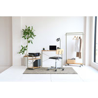 ICHIBA ドリップ デスク 幅900×奥行450×高さ720mm DRT-3459NA 1台（直送品）