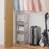 リバティーコーポレーション どこでも ストッカー L ワームグレー LD-247 4571151222475 1個