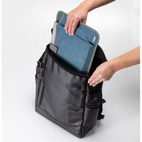 サンワサプライ チェア側面簡単取り付け収納ケース(ブルー) BAG-SCLSD1BL 1個（直送品）