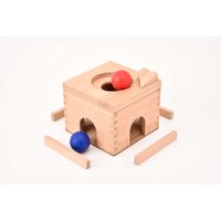 幻冬舎 モンテッソーリ式 ぐるぐるボールおとし 知育玩具 499273 1個