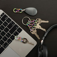 Nite Ize カラビナ 2個入 エスビナー マイクロロックスチール カラフル 386668 1個（直送品）