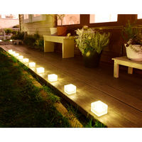 YAMAZEN LEDガーデンブリツクソーラーライト WLL-1026(GD)* 1台