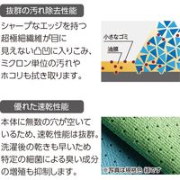 テラモト FX制菌クロス(TioTio) 灰 CL3749307 1セット(10枚)（直送品）