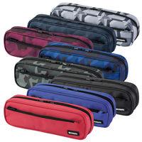 リヒトラブ ペンケース 2ウェイタイプ ネイビーカモフラージュ A7552-132 1個