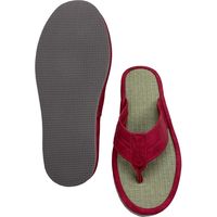 センコー S.D.S アミカル 立体鼻緒 スリッパ L 約26cm レッド SDS150399 1足（直送品）