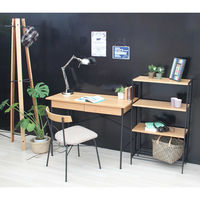 ICHIBA アンセム アンセムラック 4段 幅600×奥行275×高さ1000mm ナチュラル ANR-2397NA 1台（直送品）