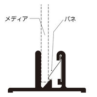 ササガワ ポップイン パウチ用 透明 32-8782 1個袋入