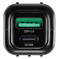 モバイルバッテリー 5000mAh PD20W C×1 A×1 超コンパクト SuperMini 5K ブラック ZENDURE