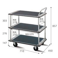 花岡車輌 ダンディサイレントミドル DM-BT3-DX-GS 1台（直送品）