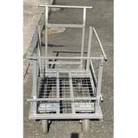 エスコ 600x850mm 一斗缶用運搬車(フレーム付) EA520DB-41 1台（直送品）