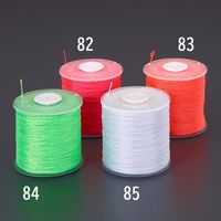 エスコ φ0.8mmx270m 蛍光水糸(オレンジ/ハンドル付) EA628AS-83 1セット(10個)（直送品）