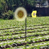 エスコ モグラ・鳥忌避風車 EA952AD-613 1セット(3個)（直送品）