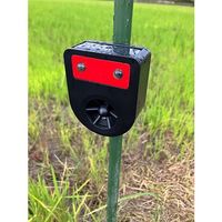 エスコ 65x 30x 80mm 害獣忌避装置(フラッシュ・超音波) EA952AD-671 1セット(3台)（直送品）