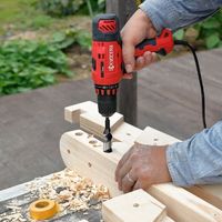 エスコ AC100V/160W 電動ドライバードリル EA813RG-5B 1台（直送品）