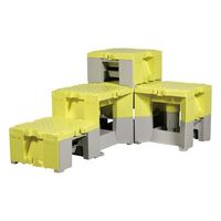 エスコ 500x500x 288mm 踏台(樹脂製) EA903AL-51 1台（直送品）