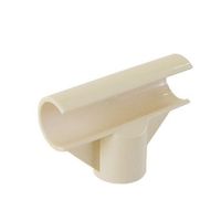 エスコ [パイプラック用] 3方向プラスチックジョイント(アイボリー) EA976BY-333 1セット(30個)（直送品）