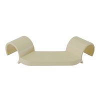 エスコ [パイプラック用] 板受けジョイント(アイボリー) EA976BY-356 1セット(30個)（直送品）