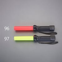 エスコ [単2x2本] LED誘導灯(赤色/310x40mm) EA983FR-96 1セット(4個:1個×4本)（直送品）