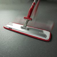 エスコ 660x130mm ダスターモップ(防滑床用/赤) EA928AB-325 1セット(3枚)（直送品）