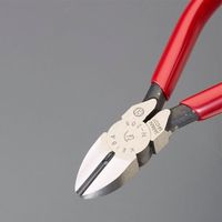 エスコ 125mm 電工ニッパー EA536GF-125 1セット(3丁)（直送品）