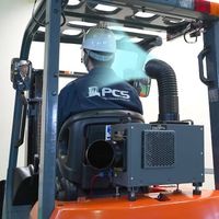 エスコ DC12・24・36・48V 小型スポットクーラー(エンジン式用) EA897TH-1 1台（直送品）