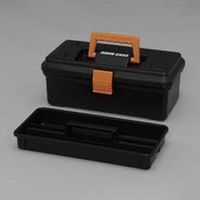 エスコ 350x190x140mm 工具箱(中皿付) EA505LA-36 1セット(4個)（直送品）