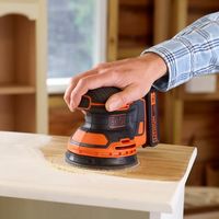 エスコ（esco） DC18V ランダムサンダー本体（充電式） 1台 EA809XV-102（直送品）