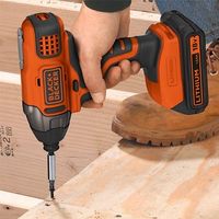 エスコ DC18V インパクトドライバー(充電式) EA813WB-32 1台（直送品）