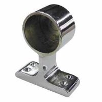 エスコ φ13mm パイプ用ブラケット(エンド用/クロームメッキ) EA951ES-77 1セット(30個)（直送品）