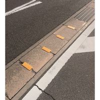 エスコ 190x75x45mm 側溝ダートカバー(ライトグレー) EA951TG-2 1セット(15枚)（直送品）