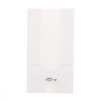 エスコ 120x 70x220mm 紙袋(白/無地/100枚) EA927SB-81 1セット(1000枚:100枚×10束)（直送品）