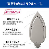 東芝 コードレススチームアイロン(ネイビーブルー) TA-FV440(L) 1台