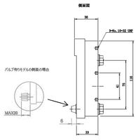 テクネ計測 面積式(フロート式)流量計 1ー10 L/M バルブ無し 接続径1/8”Rc 1台 NFM-N-P-A-10（直送品）