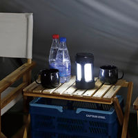 キャプテンスタッグ(CAPTAIN STAG) COBランタン ブラック UK-4063 1個