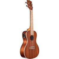 KALA ウクレレ サテン・マホガニーボディ コンサートサイズ エレキ仕様 KACE-WBAG20_06 (ケース付属)（直送品）