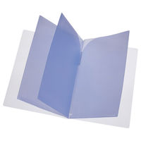 リヒトラブ 6ポケットホルダー A4(A3・2ツ折) 黄 F-3412-5 1枚