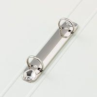 キングジム リングファイルBF A4タテ型 2穴 適正収納枚数140枚 グレー 602BFクレ 1冊