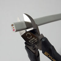 フジ矢 電工名人偏芯薄刃ニッパ 7700N-175BG 1丁