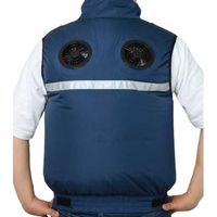 室谷 カゼクルベスト　フォークリフト用　ＭーＬ 6300025677 1枚（直送品）