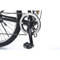 池商 折畳AＴＢ２６・６段ギア・Ｗサス M-672-BK　1台（直送品）