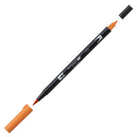 トンボ鉛筆 水性デュアルブラッシュペン ABT多色セット 36色 ベーシック AB-T36CBA 1セット（直送品）