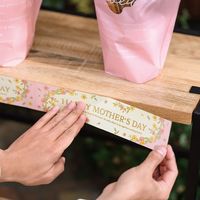 ヘッズ マザーズデイシール付ロール棚ポスター-6/フラワーリース 3巻(1巻×3) MA-TP6S 1セット(3巻入)（直送品）